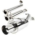 Spec-D Tuning 02-06 ACURA RSX 2.5 INCH INLET N1 STYLE CATBACK EXHAUST TYPE S ONLY MFCAT2-RSX02S